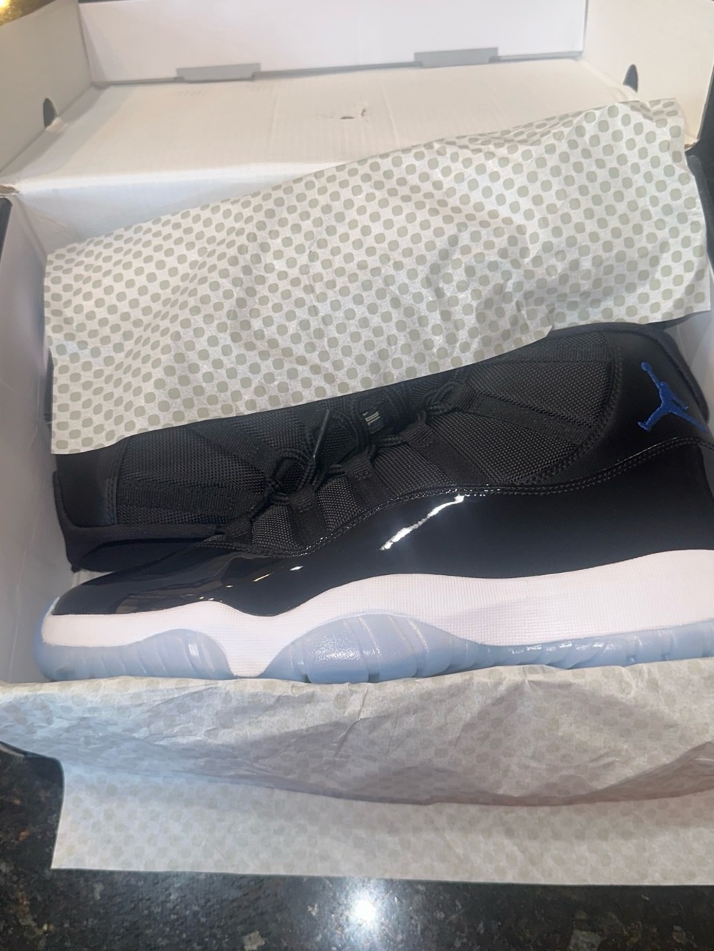 Jordan 11 Space Jam (2026) - Black and Blue